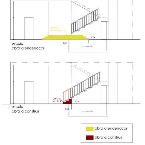 Plano de sección