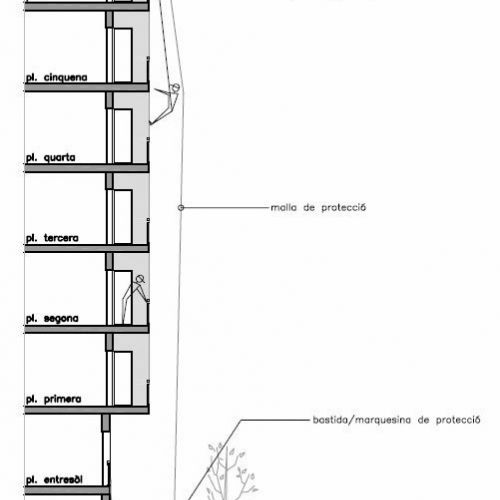 Planos de fachada